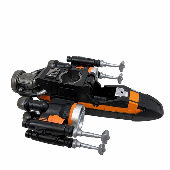 Star Wars Other - Star Wars Black and Orange Starfighter